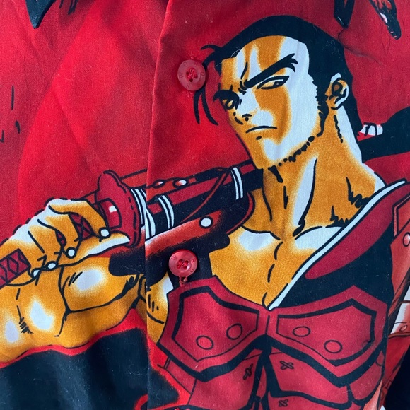 Vintage 90s Samurai Polo - Picture 4 of 8